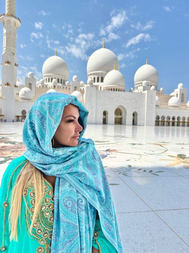 Dani em Abu Dhabi